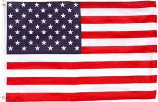 3ft x 5ft nylon AMERICAN FLAG with sewn stripes and beautifully 