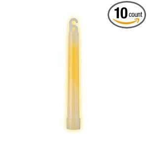 Industrial Grade 6ZCH9 Lightstick, White, 6 In, PK10  