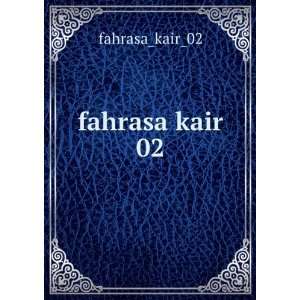  fahrasa kair 02 fahrasa_kair_02 Books