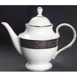  Lenox China Vintage Jewel Tea Pot and Lid, Fine China 