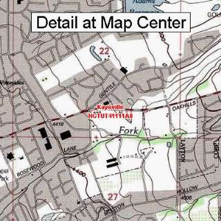   Map   Kaysville, Utah (Folded/Waterproof)