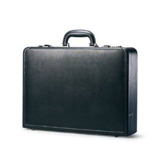    Mancini Burgundy Leather Briefcase Attache Case 3 Electronics