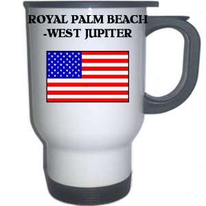 US Flag   Royal Palm Beach West Jupiter, Florida (FL) White Stainless 