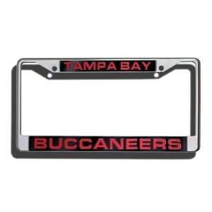  Tampa Bay Buccaneers NFL Laser Cut Chrome License Plate 