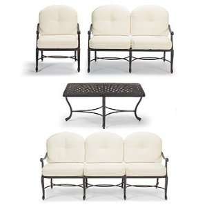  Villette 4 pc. Outdoor Sofa Set   Frontgate, Patio 