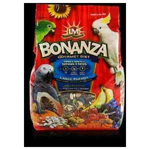 LM Animal Farms Bonanza Large Parrot Bird Food 4 6 lb bags 