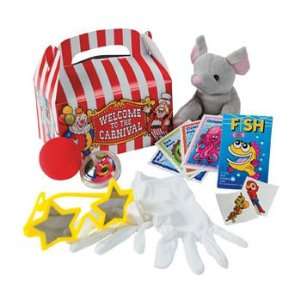  Under The Big Top Filled Treat Boxes (8 pcs)   Party Favor 