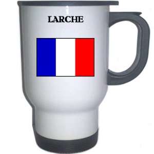  France   LARCHE White Stainless Steel Mug Everything 