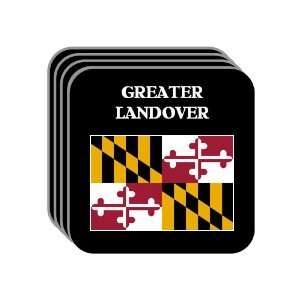 US State Flag   GREATER LANDOVER, Maryland (MD) Set of 4 Mini Mousepad 