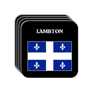  Quebec   LAMBTON Set of 4 Mini Mousepad Coasters 