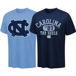 North Carolina Tar Heels Two T Shirt Combo Pack  Sports 