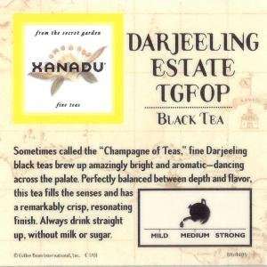 Xanadu Darjeeling Estate TGFOP Loose Leaf Tea  Grocery 