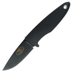   Sporting Knife, 2.75 in., Black, Kydex Neck Sheath