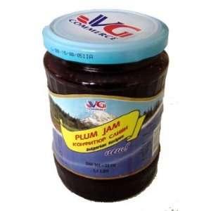 Plum Jam, 21oz  Grocery & Gourmet Food