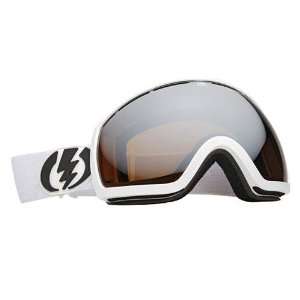  Electric EG2 Snowboard Goggles Gloss White Bronze/Silver 