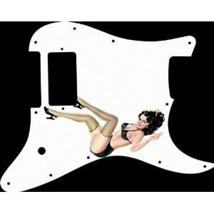 Pin Up Girl Kicking Legs WH Graphical Strat H 11 Hole 