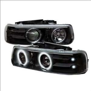   Spyder Projector Headlights 99 02 Chevrolet Silverado 1500 Automotive