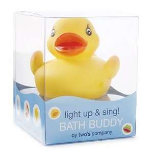  Twos Company Light Up & Sing Bath Buddies   Duck Beauty