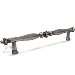   melon oversized 12 centers door pull in pewter