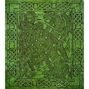  Dragon Knot Tapestry (Green) #37 