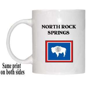   US State Flag   NORTH ROCK SPRINGS, Wyoming (WY) Mug 