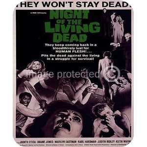   Horror Movie Night of The Living Dead MOUSE PAD