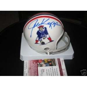 Joe Kapp Signed Mini Helmet   Patriots Jsa coa   Autographed NFL Mini 