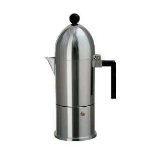  Alessi A9095/3 B La Cupola Stovetop Espresso Pot for 3 Cup 