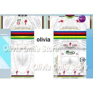  customize 2011 astana world rr champion short sleeve cycling 