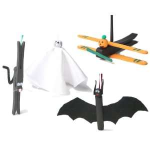    Easy Halloween clothespin Ornament Craft Kits Toys & Games