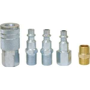   BR Tools Zinc and Brass Air Quick Coupler   5 Pieces