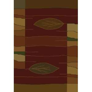  NEW Area Rugs Carpet Solitude Burgundy 5 3 x 7 6 