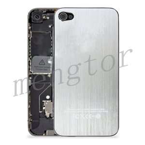  Iphone 4 Back Metal Assembly Complete with Frame (Silver 