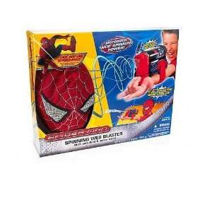   Spiderman Trilogy Dexluxe Spinning Web Blaster and Mask Toys & Games