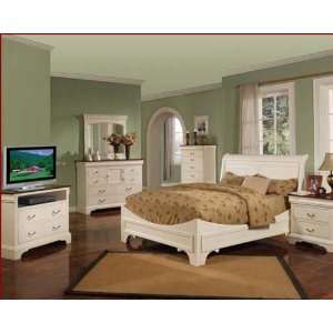  Winners Only Bedroom Set Renaissance in Cherry/White WO 