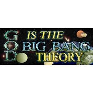  God Is The Big Bang Theory Alphacal Patio, Lawn & Garden
