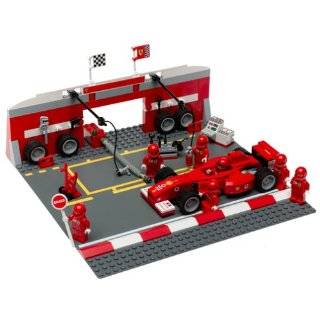  Lego Racers   Ferrari Set Michael Schumacher & Rubens 