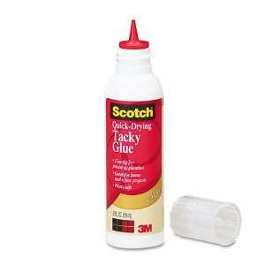    Scotch® Quick Drying Tacky Glue, 4 oz, Roller