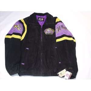  LSU Tigers NCAA G III Leather Suede Jacket , Large