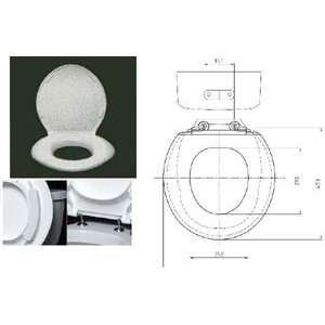  Big John Toilet Seat With Cover White Health & Personal 