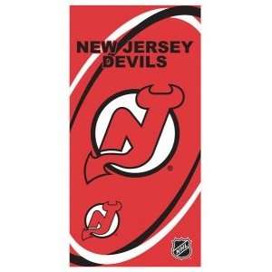 New Jersey Devils Beach Towel 