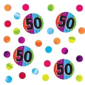  Milestone Celebration 50th Birthday Printed Confetti Health 