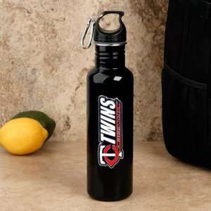  Minnesota Twins Black 750ml Stainless Steel Water Bottle 