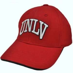  NCAA Las Vegas Nevada UNLV Rebels Red White Velcro Cotton 