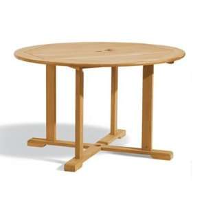  RD Round Outdoor Dining Table By Oxford Garden Patio 