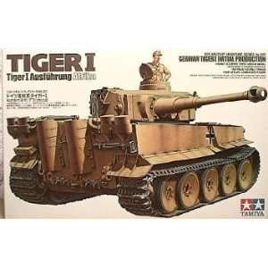    Tamiya 1/35 German Tiger I Initial Production Toys & Games