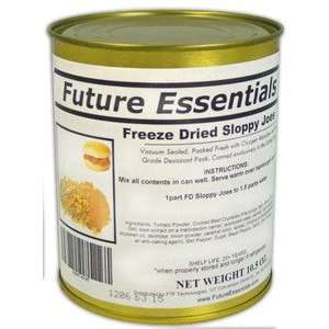 Can of Future Essentials Freeze Dehydrated Sloppy Joes Mix with MEAT 