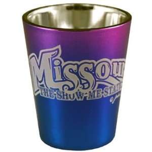  Missouri Shot Glass 2.25H X 2 W Electro Bubble Case Pack 