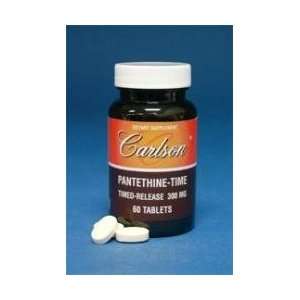  Carlson Labs Pantethine Time, Time Release, 300mg, 60 