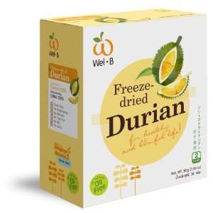 Durian, Freeze dried Durian 100%(2 Packages) Everything 